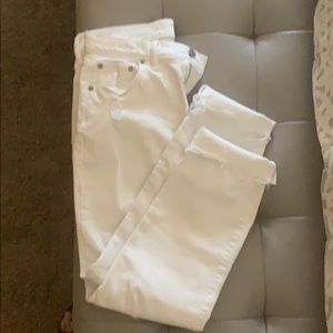 Gap white jeans